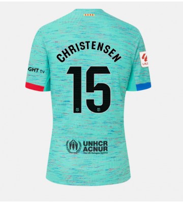 Barcelona Andreas Christensen #15 Koszulka Trzecich Kobiety 2023-24 Krótki Rękaw